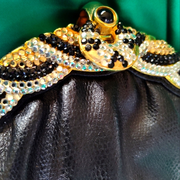 Vtg ELAN Leather Clutch - Picture 1 of 14